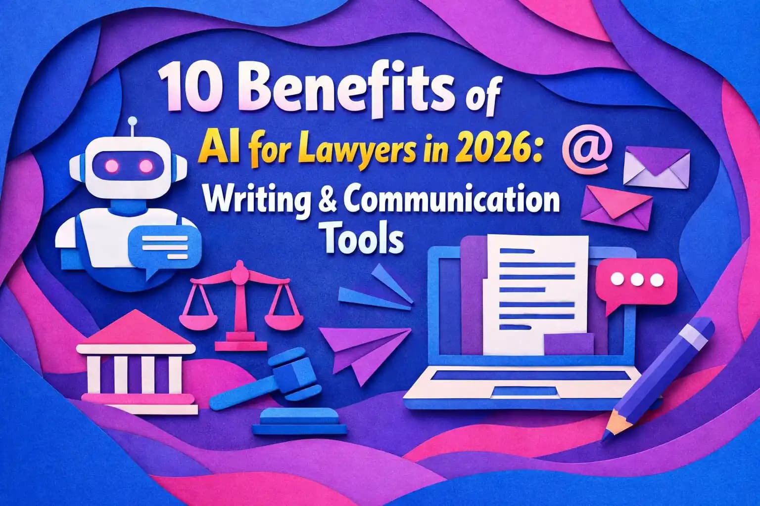 10 Benefits of AI for Lawyers in 2026: Writing & Communication Tools
