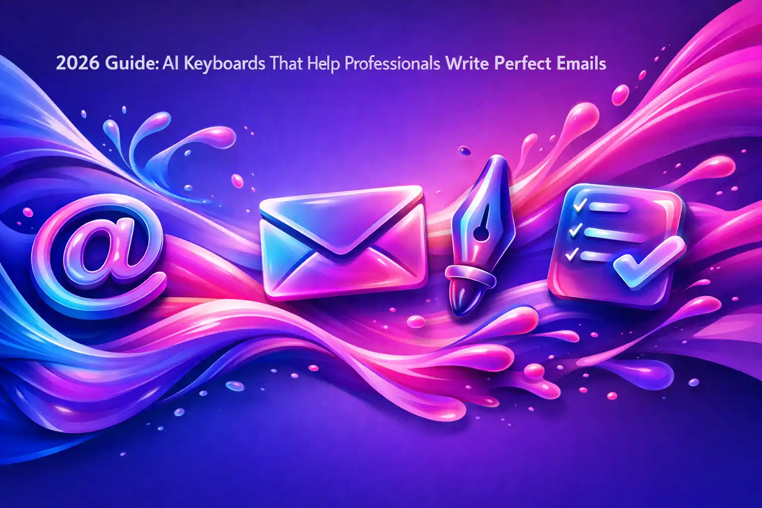AI keyboards for professional emails