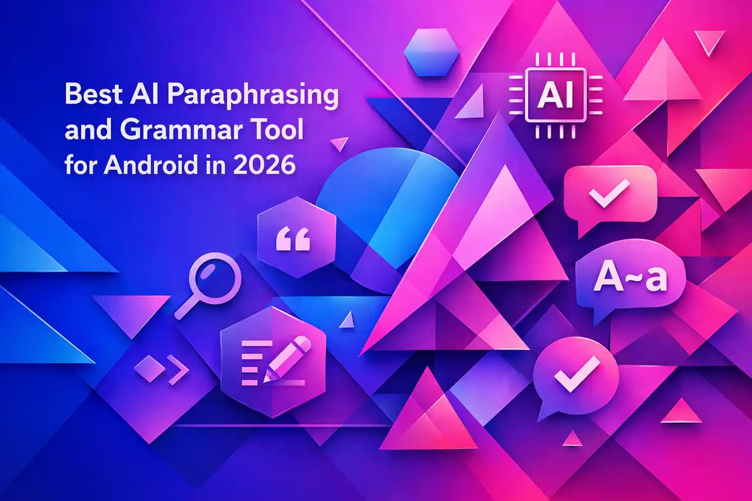 Best AI Paraphrasing and Grammar Tool for Android