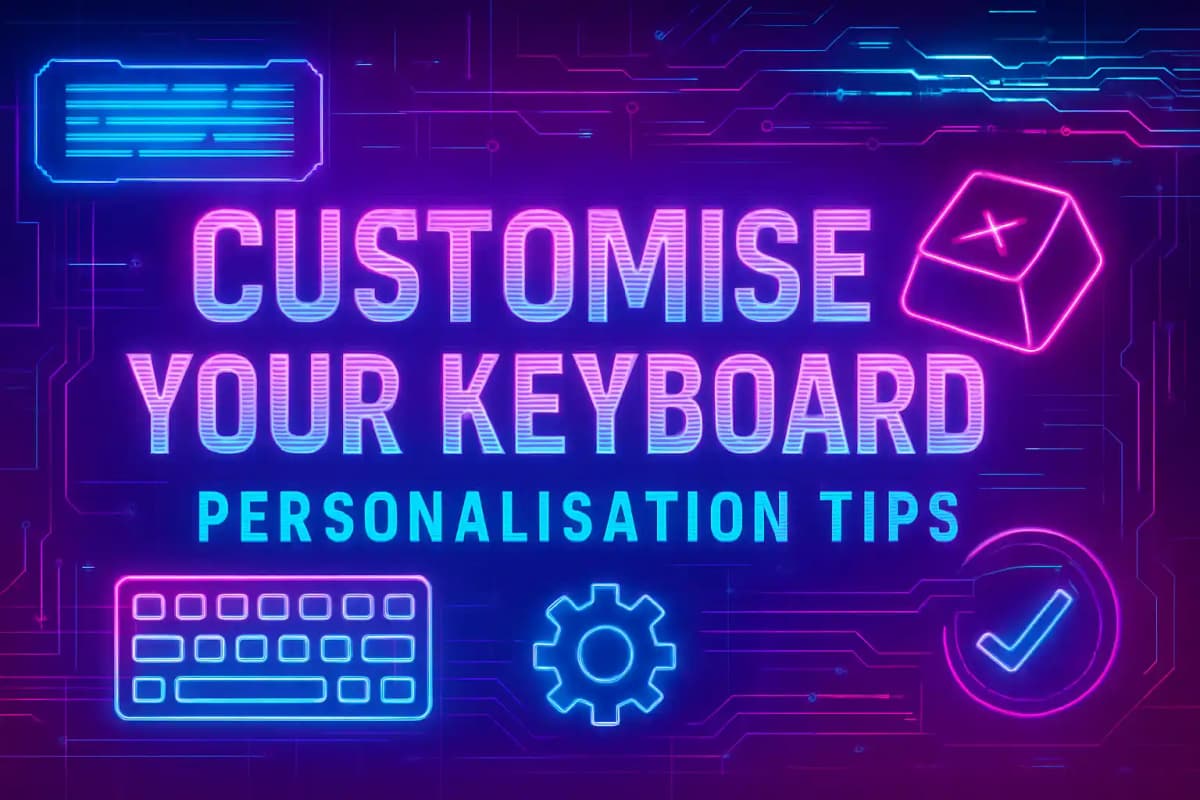 Featured image for article: Customise Your Keyboard: Personalisation Tips