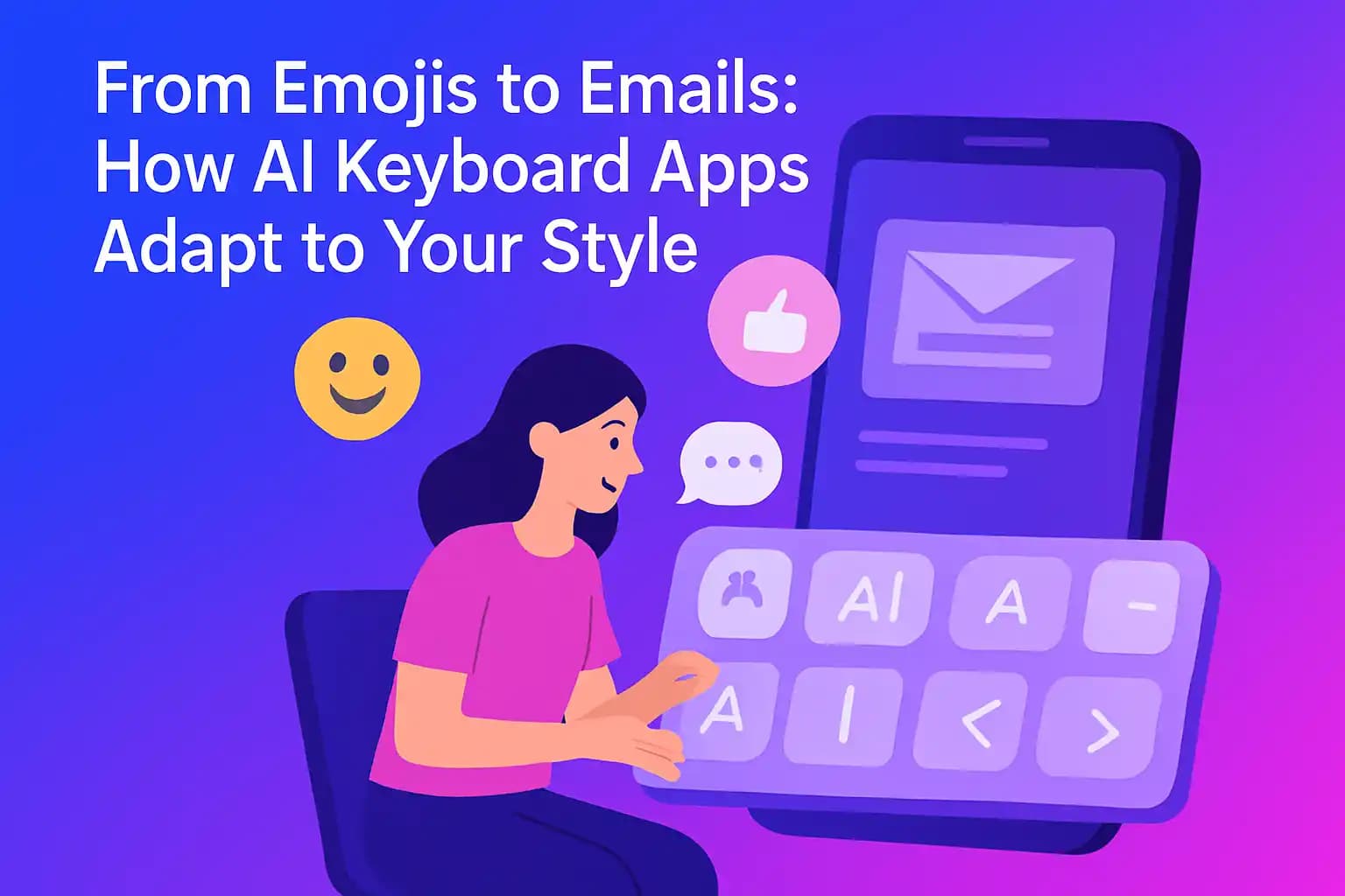 From Emojis to Emails: How AI Keyboard Apps Adapt to Your Style