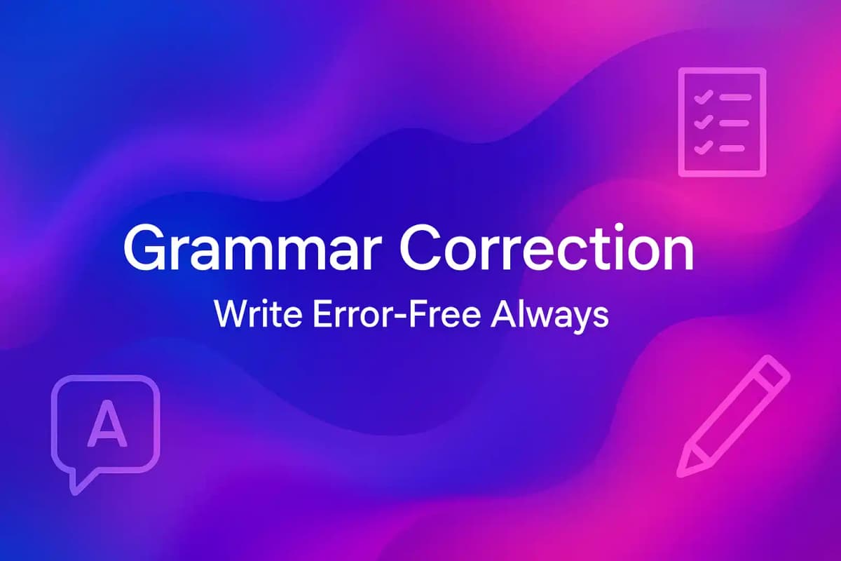 Featured image for article: Grammar Correction: Write Error-Free Always