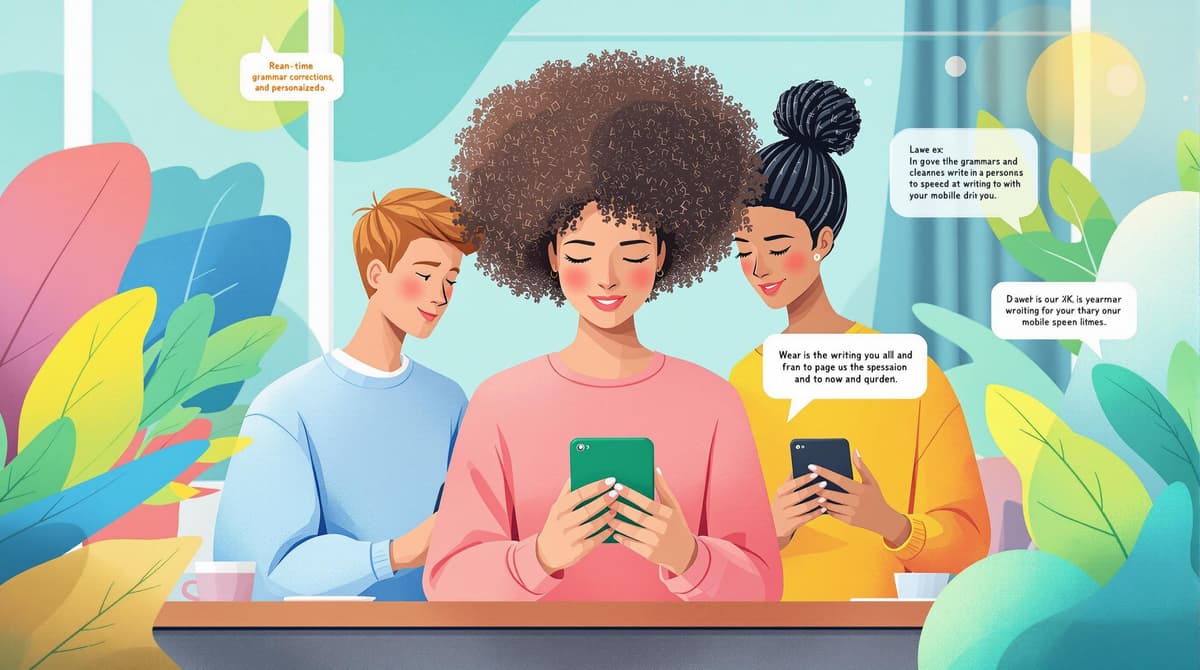 Featured image for article: How AI Improves Writing Style and Speed on Mobile