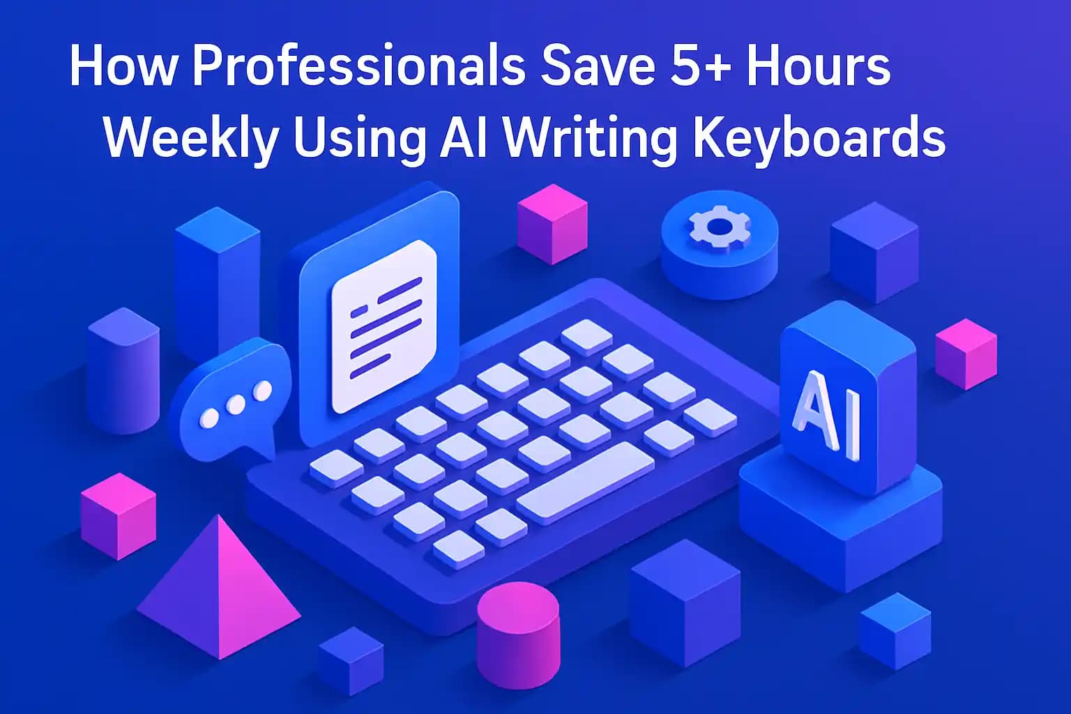 How Professionals Save 5+ Hours Weekly Using AI Writing Keyboards