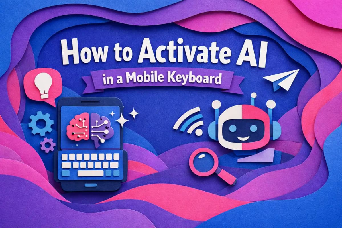 Featured image for article: How to Activate AI in a Mobile Keyboard