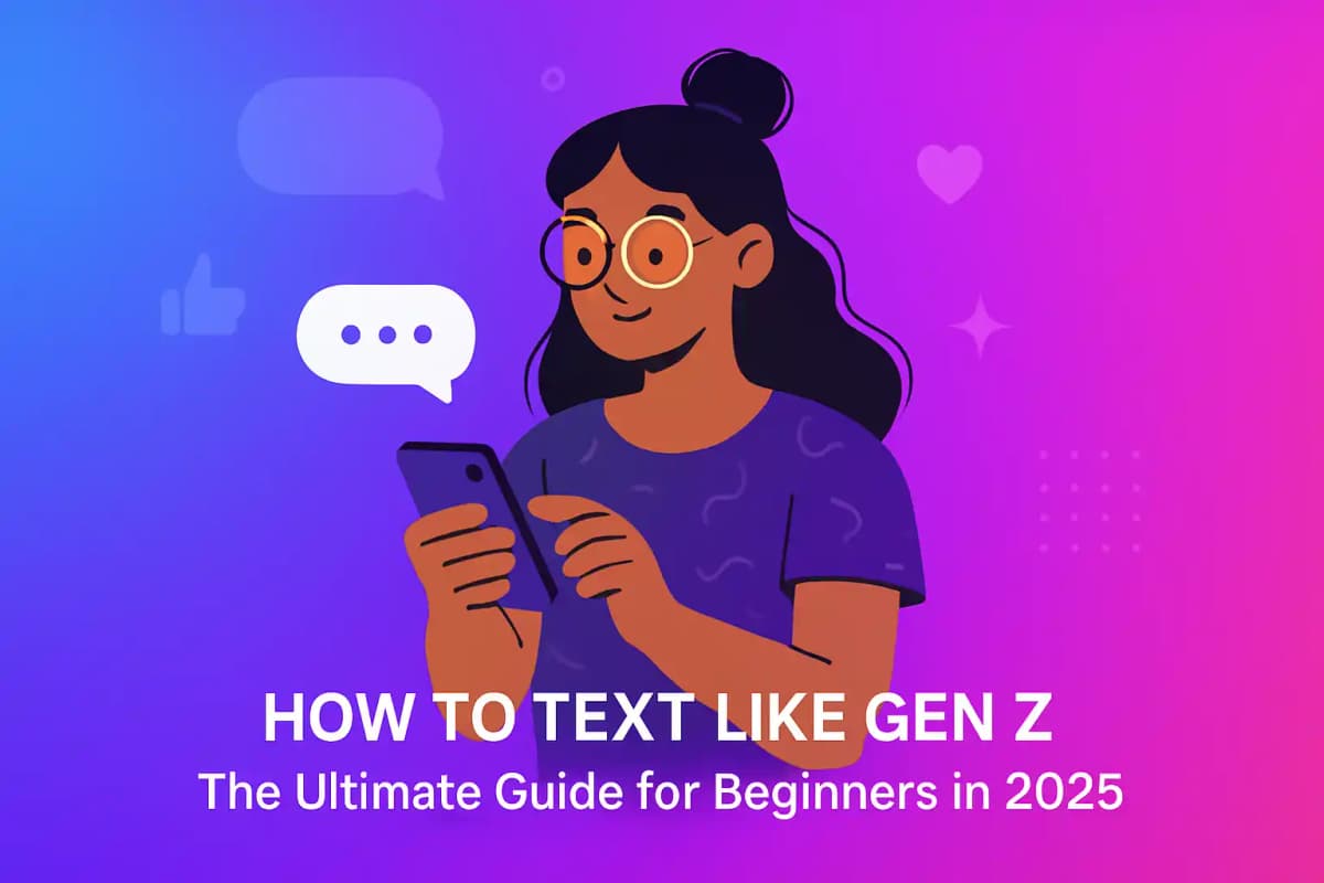 Featured image for article: how to text like gen z: The Ultimate Guide for Beginners in 2025
