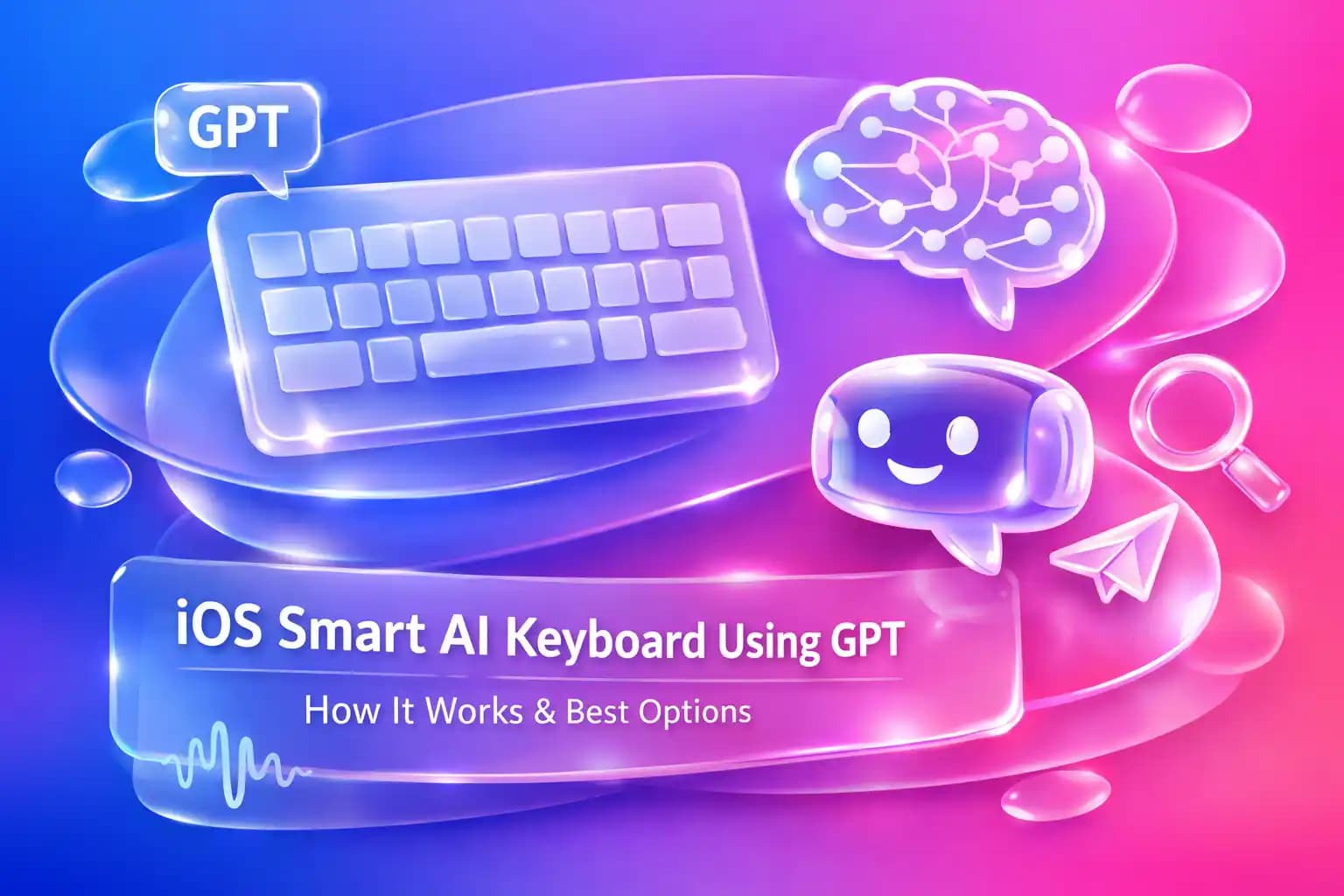 iOS Smart AI Keyboard Using GPT: How It Works & Best Options