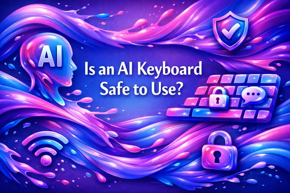Featured image for article: Is an AI Keyboard Safe to Use?