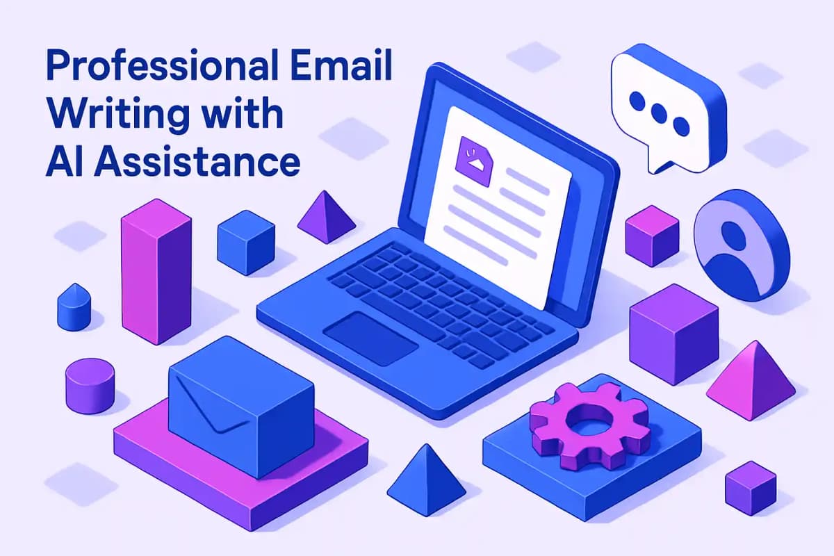 Featured image for article: Professional Email Writing with AI Assistance