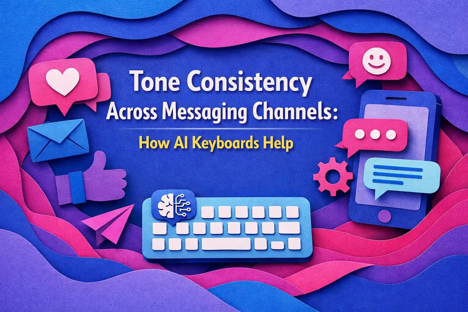 Tone Consistency Across Messaging Channels: How AI Keyboards Help