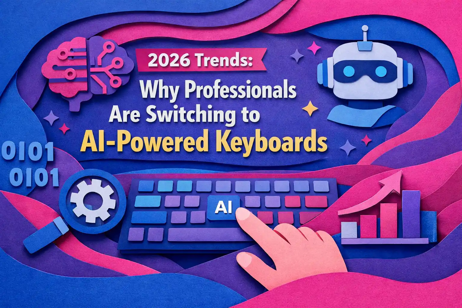 CleverType Blog Post Thumbnail: 2026 Trends: Why Professionals Are Switching to AI-Powered Keyboards Featured image for article: 2026 Trends: Why Professionals Are Switching to AI-Powered Keyboards