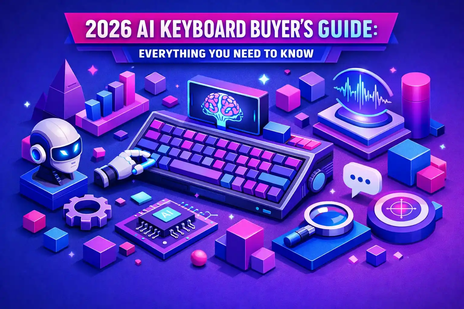 CleverType Blog Post Thumbnail: 2026 AI Keyboard Buyer's Guide: Everything You Need to Know Featured image for article: 2026 AI Keyboard Buyer's Guide: Everything You Need to Know