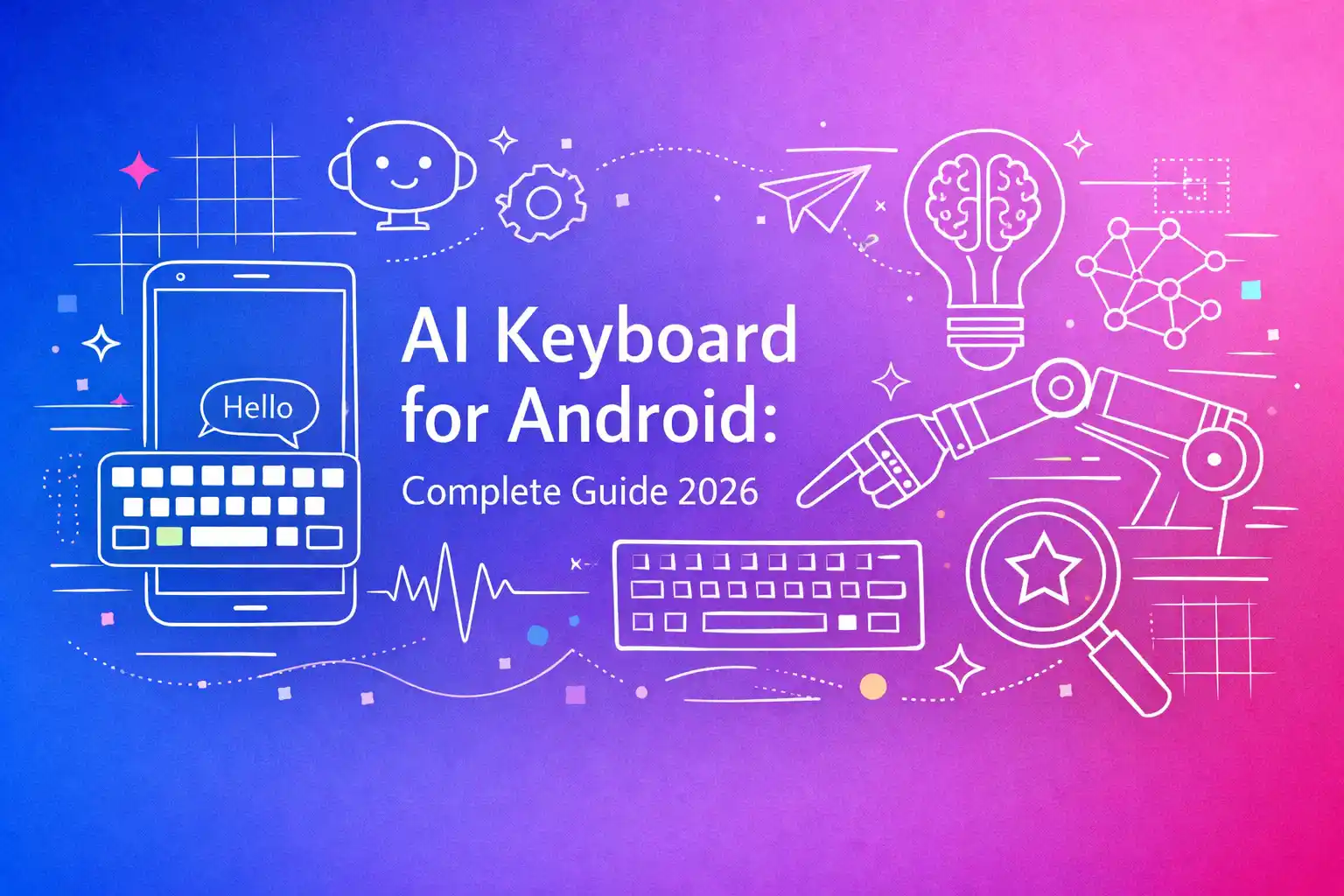 CleverType Blog Post Thumbnail: AI Keyboard for Android: Complete Guide 2026 Featured image for article: AI Keyboard for Android: Complete Guide 2026