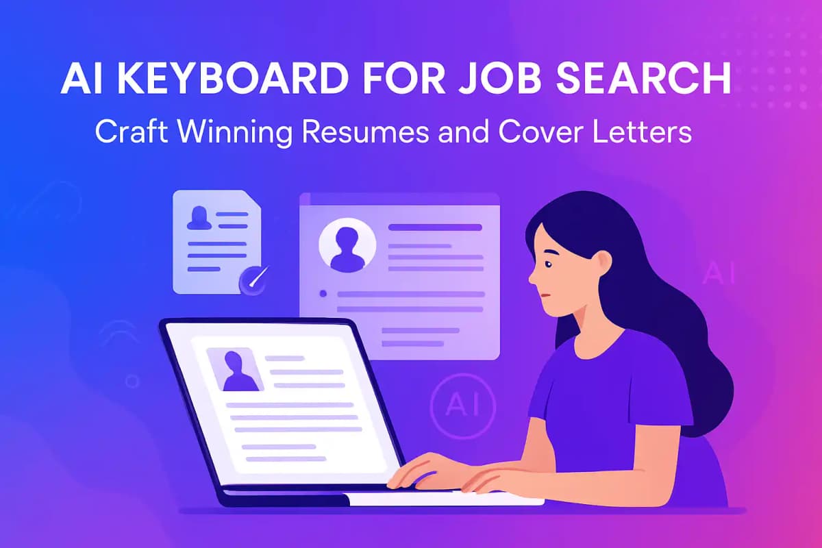 CleverType Blog Post Thumbnail: AI Keyboard for Job Search: Craft Winning Resumes and Cover Letters Featured image for article: AI Keyboard for Job Search: Craft Winning Resumes and Cover Letters
