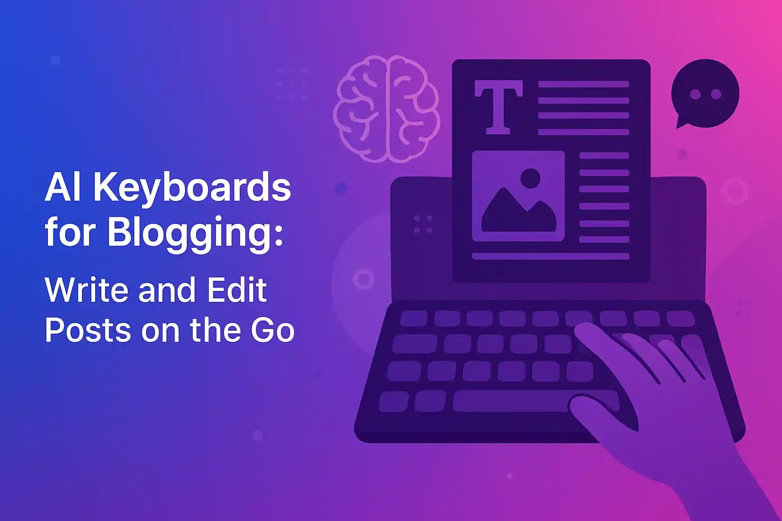 AI Keyboards for Blogging