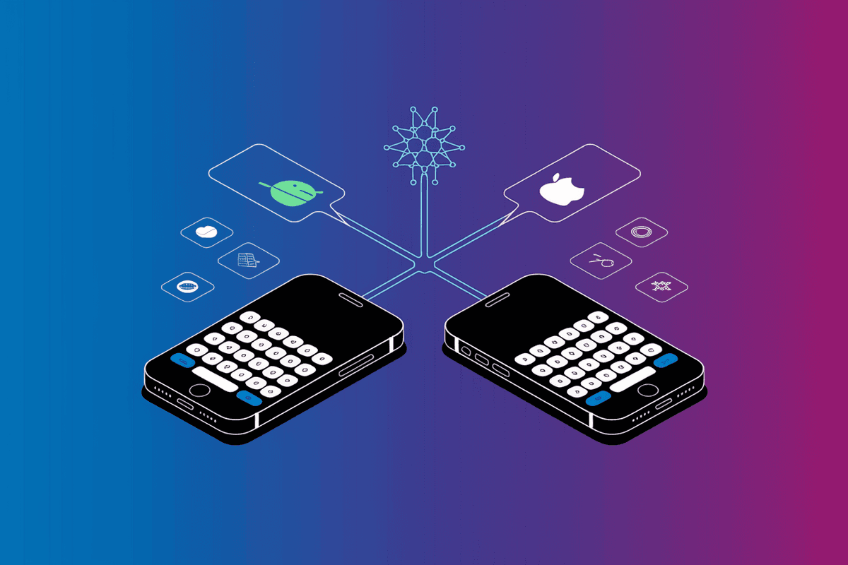 CleverType Blog Post Thumbnail: AI Keyboards on Android vs iPhone: Which Does It Better? Featured image for article: AI Keyboards on Android vs iPhone: Which Does It Better?