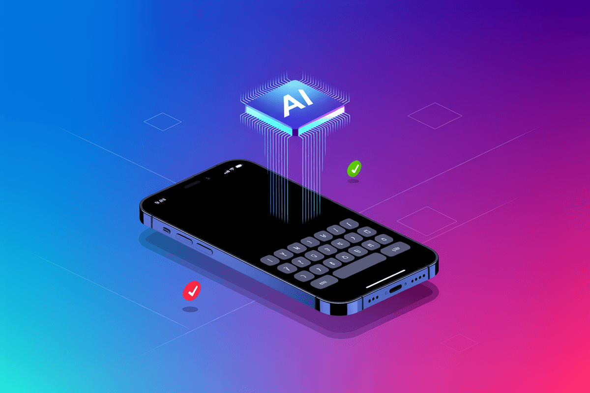 CleverType Blog Post Thumbnail: AI-Powered Grammar Correction in Keyboards Featured image for article: AI-Powered Grammar Correction in Keyboards