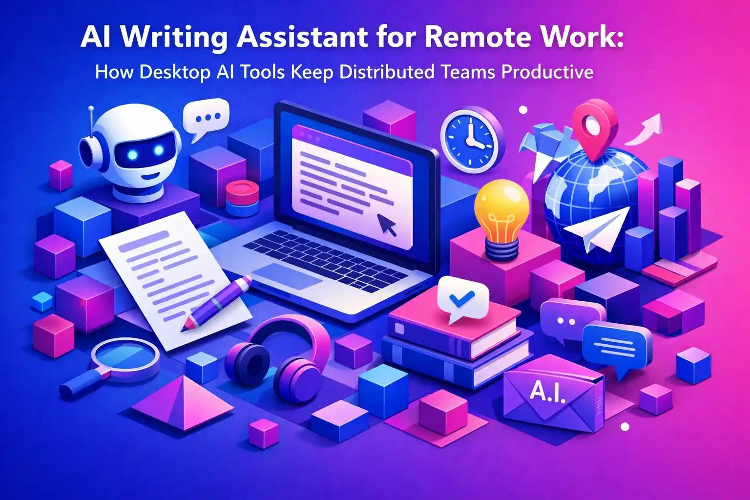 AI Writing Assistant for Remote Work: How Desktop AI Tools Keep Distributed Teams Productive