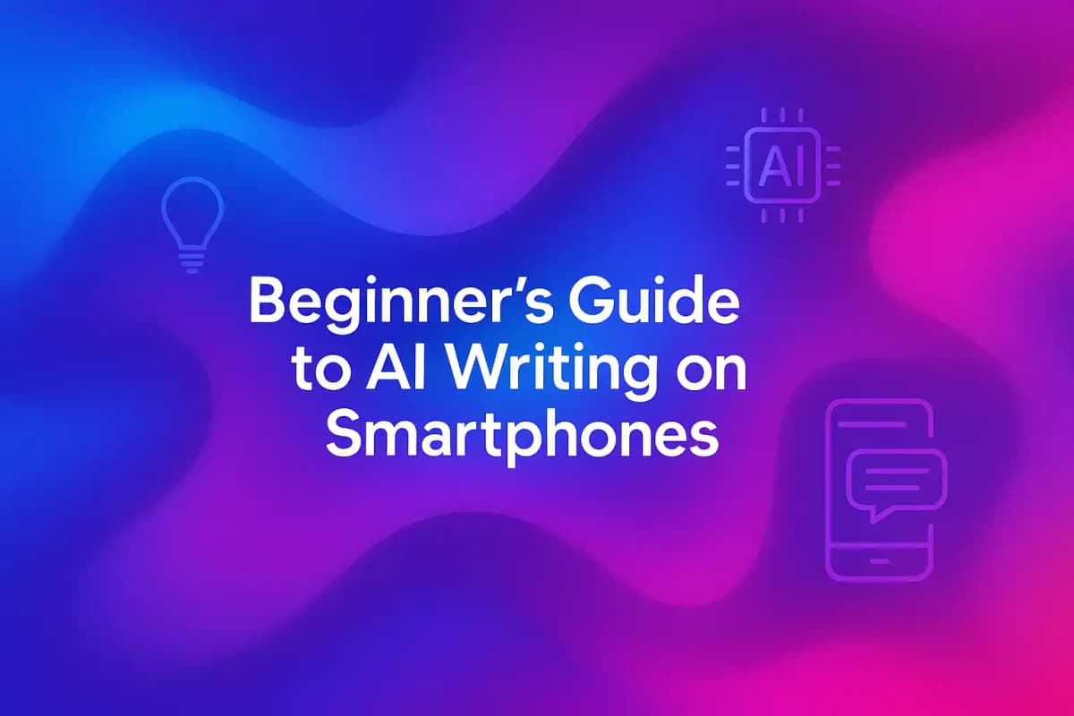 CleverType Blog Post Thumbnail: Beginner's Guide to AI Writing on Smartphones Featured image for article: Beginner's Guide to AI Writing on Smartphones