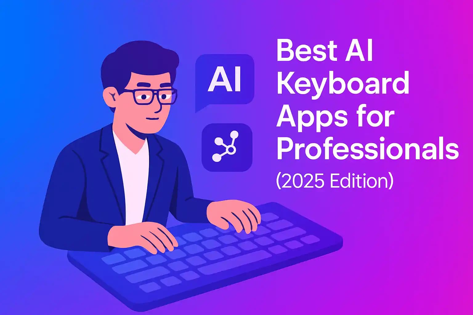 Best AI Keyboard Apps for Professionals (2025 Edition)