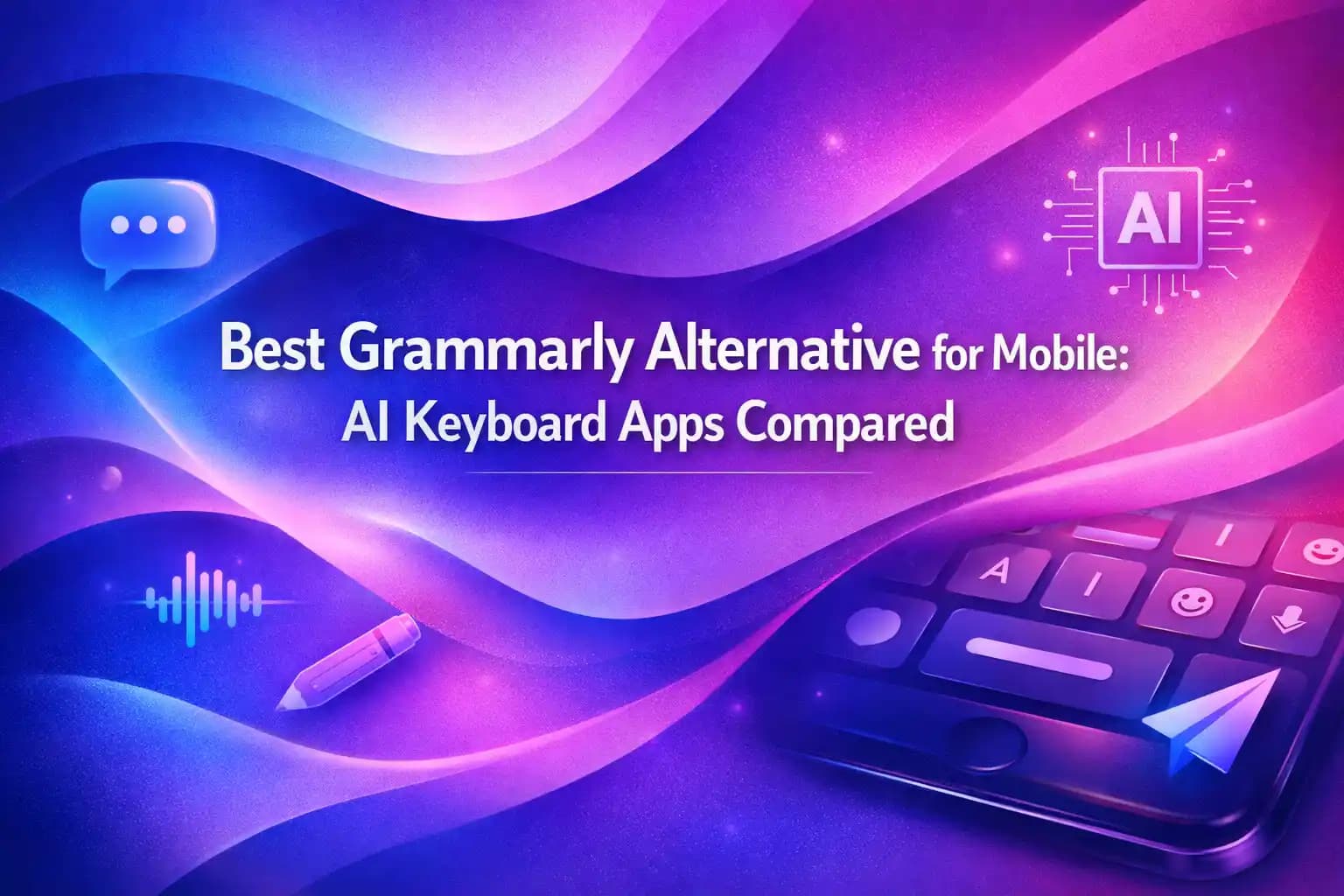Best Grammarly Alternative for Mobile: AI Keyboard Apps Compared