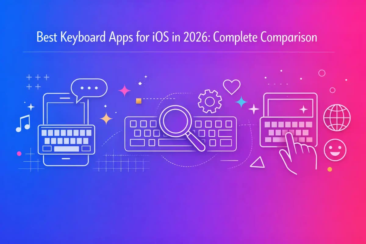 CleverType Blog Post Thumbnail: Best Keyboard Apps for iOS in 2026: Complete Comparison Featured image for article: Best Keyboard Apps for iOS in 2026: Complete Comparison
