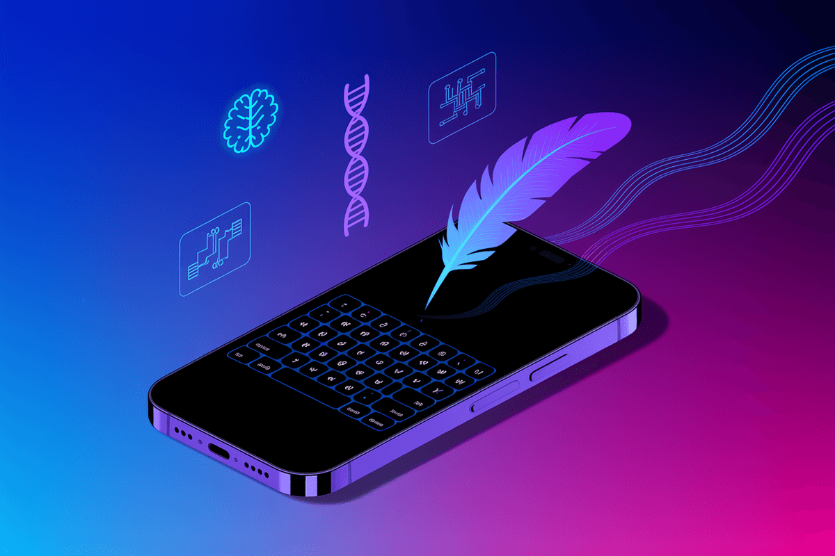 CleverType Blog Post Thumbnail: Free Online Rewriting AI Keyboard Featured image for article: Free Online Rewriting AI Keyboard