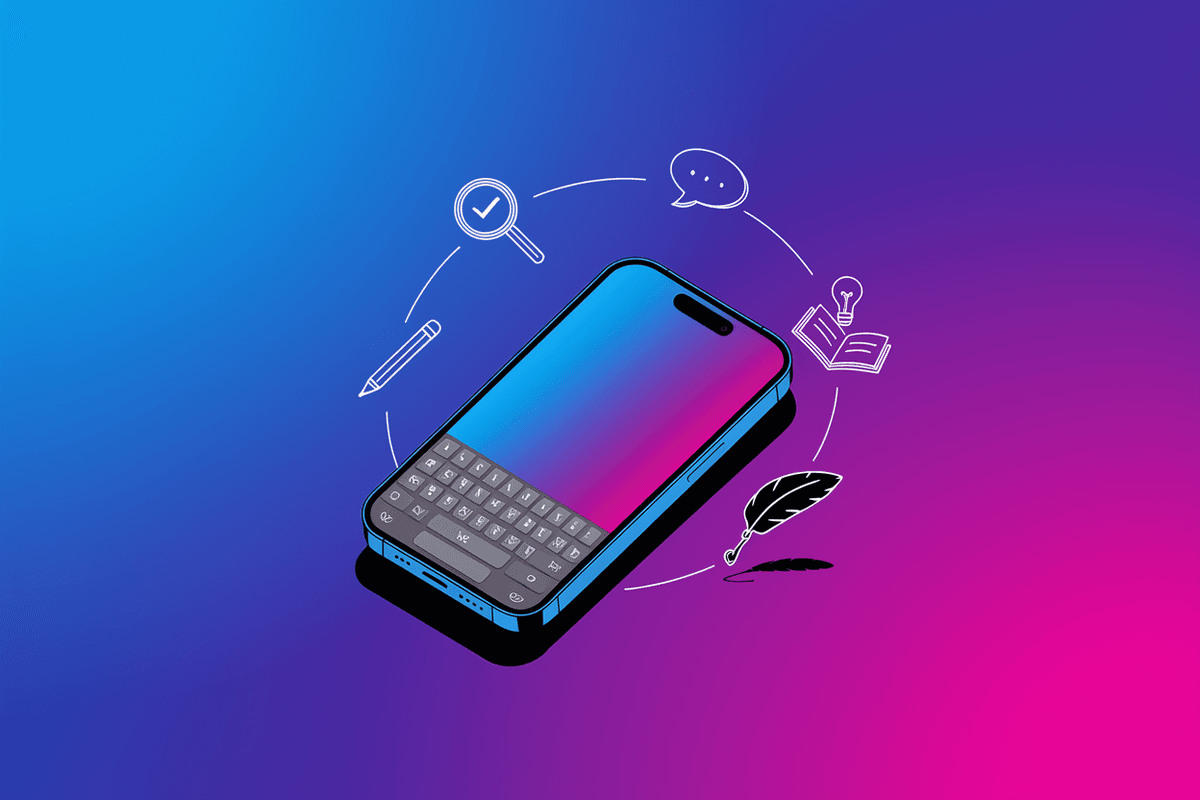 CleverType Blog Post Thumbnail: Grammarly Alternatives for Mobile: 5 Grammar Keyboard Apps to Try Featured image for article: Grammarly Alternatives for Mobile: 5 Grammar Keyboard Apps to Try