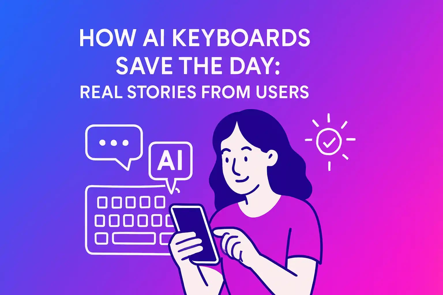 AI Keyboards Saving the Day