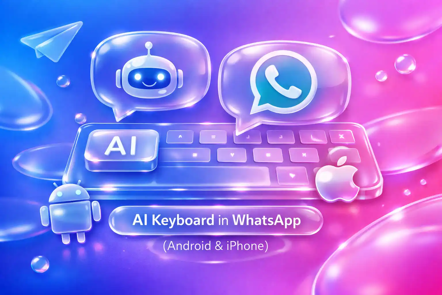 How to Use AI Keyboard in WhatsApp (Android & iPhone)
