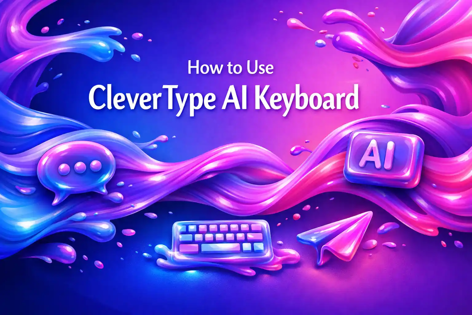 CleverType Blog Post Thumbnail: How to Use CleverType AI Keyboard Featured image for article: How to Use CleverType AI Keyboard