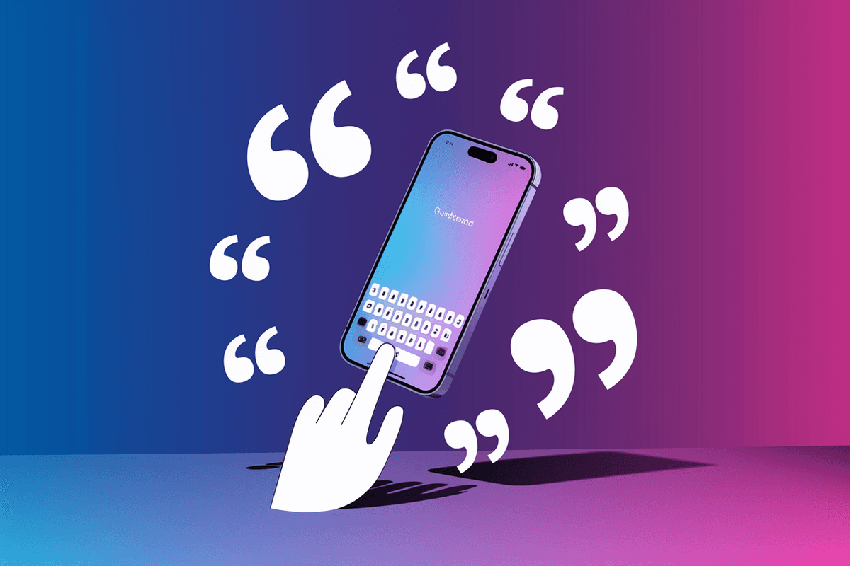 CleverType Blog Post Thumbnail: How to Use Quotation Marks: Rules and Examples Featured image for article: How to Use Quotation Marks: Rules and Examples