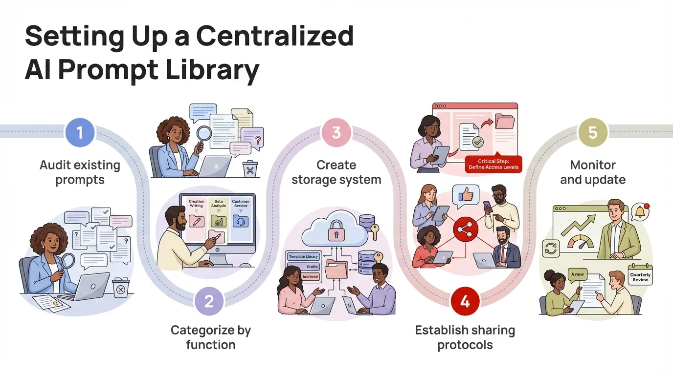Setting Up a Centralized AI Prompt Library - Step-by-Step Process