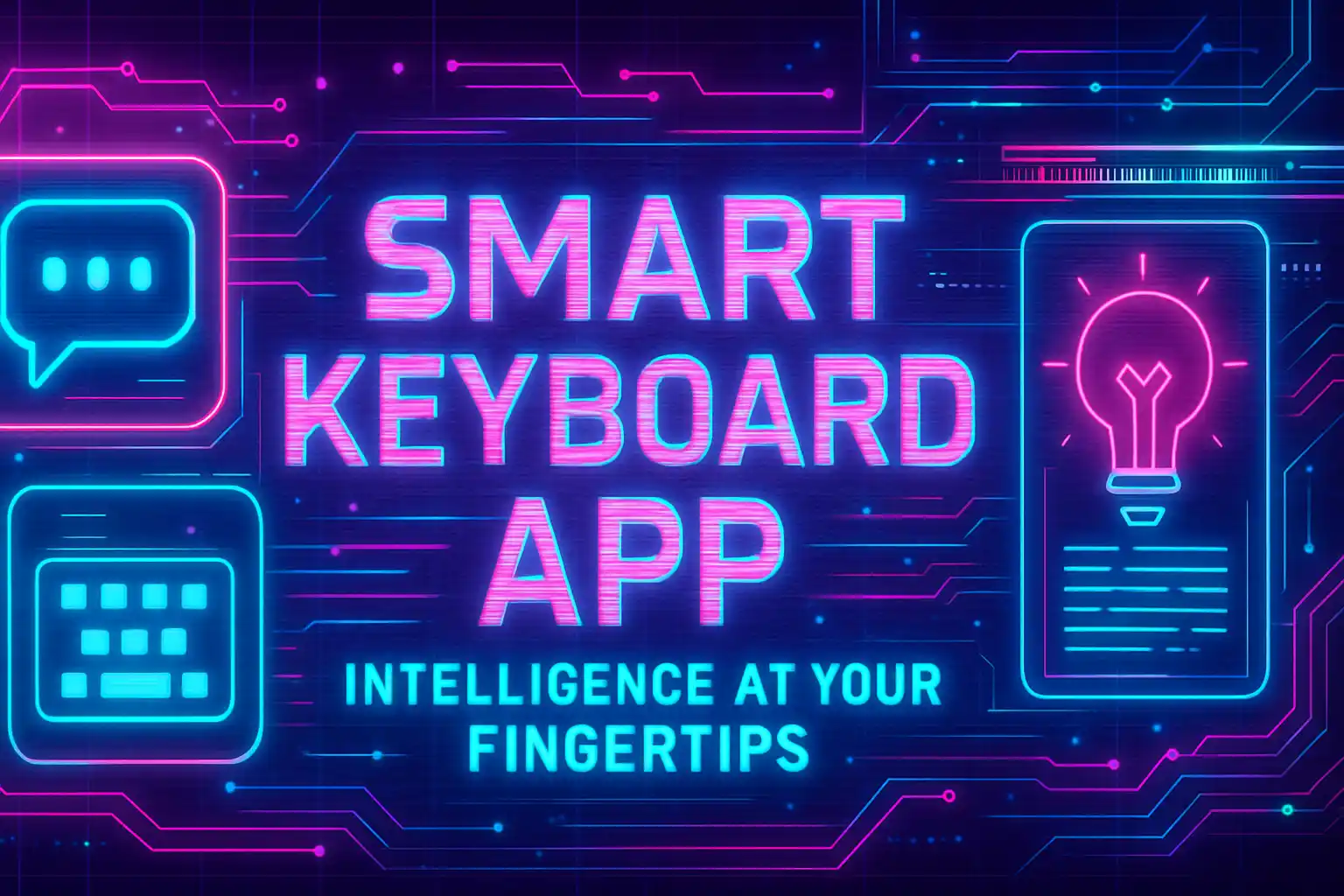 Smart Keyboard App: Intelligence at Your Fingertips