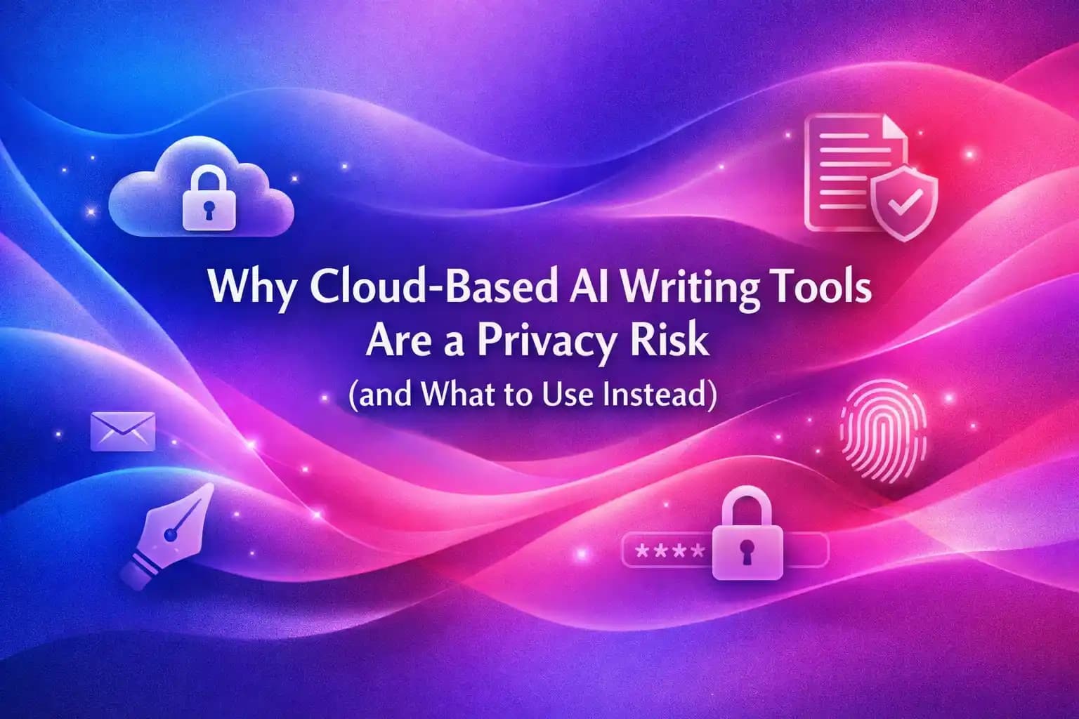 Why Cloud-Based AI Writing Tools Are a Privacy Risk and What to Use Instead